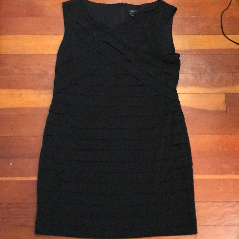 Ann Taylor Stretch Ruffle Dress, 18